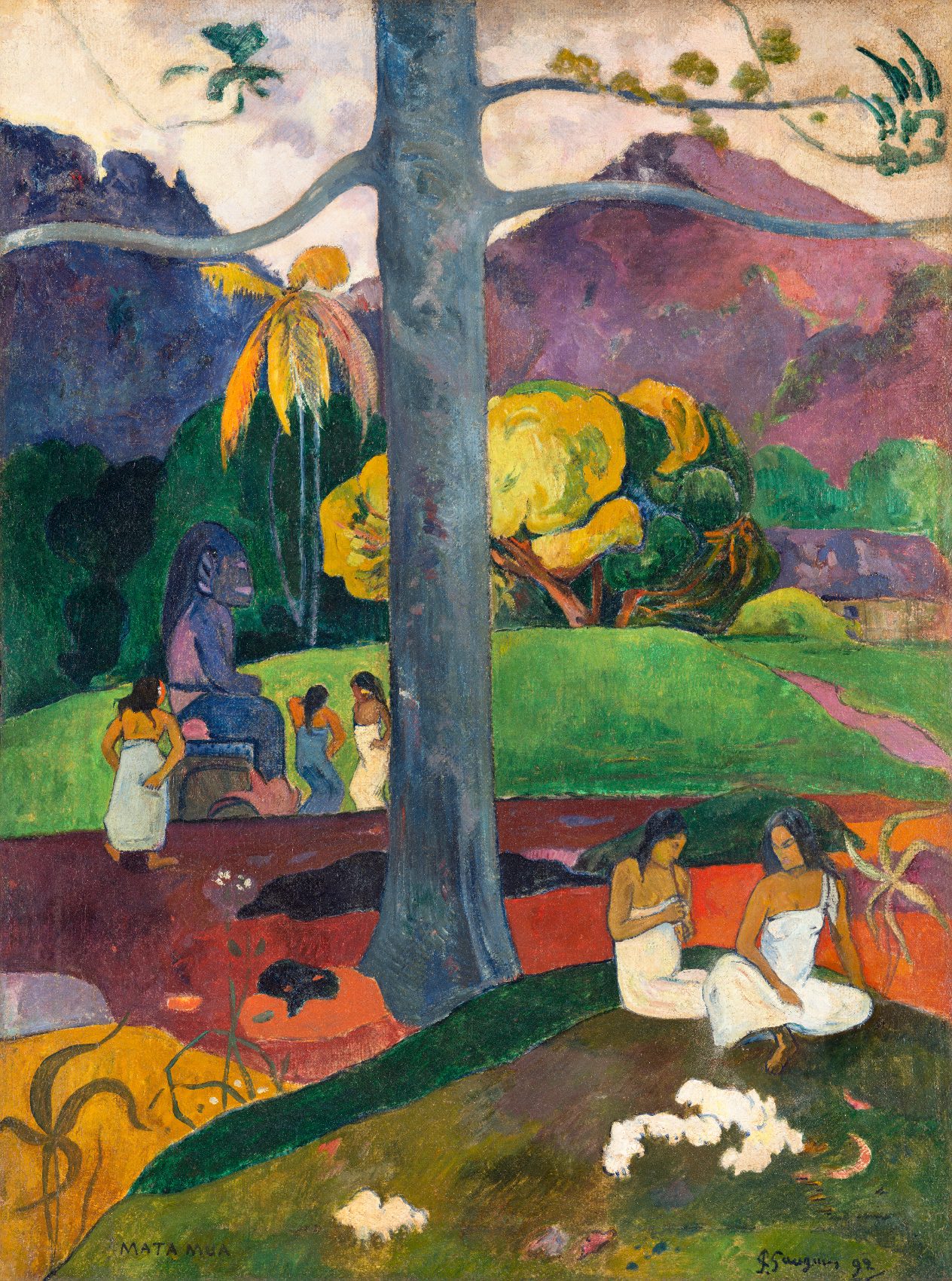 Paul Gauguin, Mata Mua, 1892.